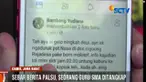 Seorang guru SMA di Ciamis, Jawa Barat, ditangkap polisi karena terbukti sebarkan berita palsu tentang orang gila bakar pesantren