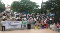 Dukungan untuk Muhaimin Iskandar maju capres di Bangkalan. (Dan Kurniawan/Liputan6.com).