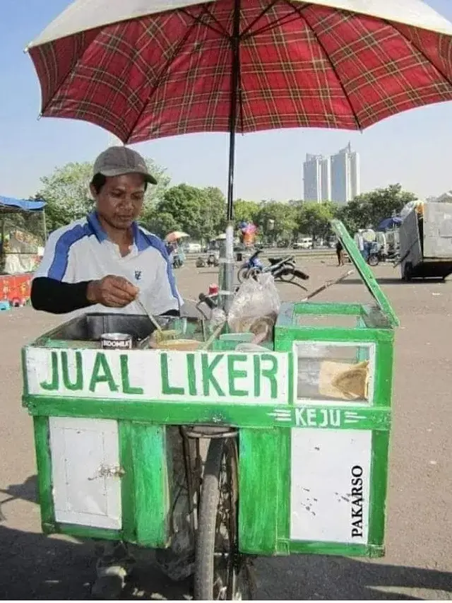 6 Tulisan Salah Ketik di Gerobak Jualan Pinggir Jalan Ini Kocak
