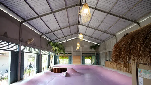 Area dalam surf skate, Cintalam, Bali