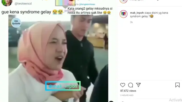 Nissa Sabyan (Foto: Instagram/@mak_inpoh)