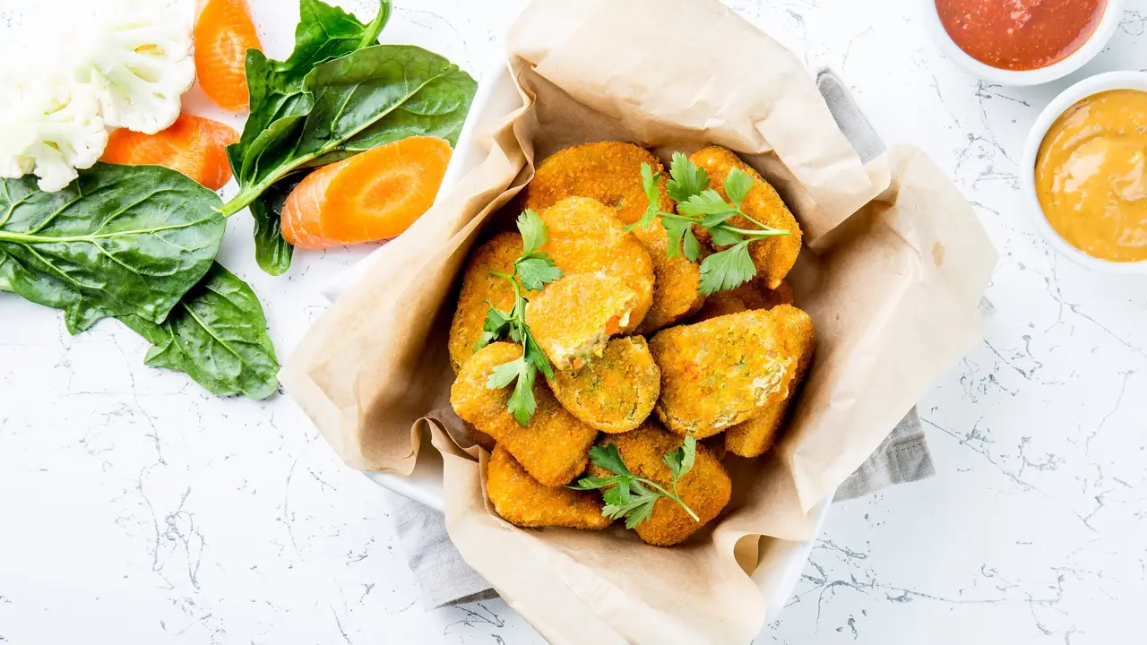 nugget sayur bayam