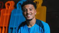 Pemain baru Chelsea musim 2024/2025, Jadon Sancho. (Bola.com/Instagram Chelsea)