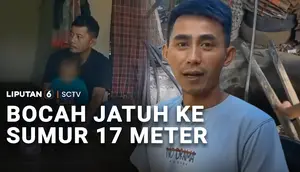 Bocah 3 Tahun Terperosok ke Sumur Sedalam 17 Meter