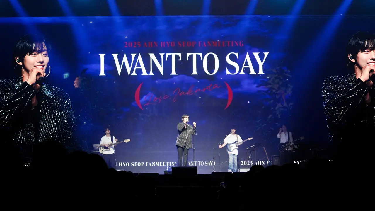Keseruan Fanmeeting Ahn Hyo Seop, Mulai dari Lagu “Love, Maybe” Hingga Kejutan Menyanyikan “Monokrom” Milik Tulus [Dok/Tip Tip]
