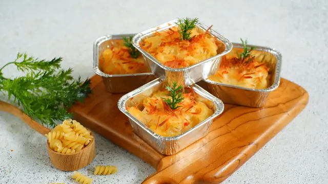 resep mac and cheese panggang