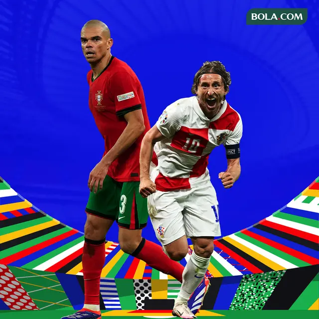 Ilustrasi - Pepe dan Luka Modric