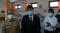 Wali Kota Pasuruan Saifullah Yusuf (Gus Ipul) bersama Wakil Walikota Pasuruan, Adi Wibowo (Mas Adi) meninjau langsung layanan Hemodialisis di RSUD Dr Soedarsono Pasuruan, Senin (13/12)/Istimewa.