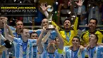 Video Argentina keluar sebagai juara Piala Dunia Futsal 20116 usai mengalahkan Rusia dengan skor tipis 5-4.