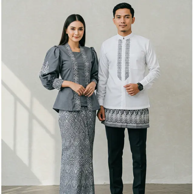 10 Model Baju Couple Keluarga Modern Terbaru 2025