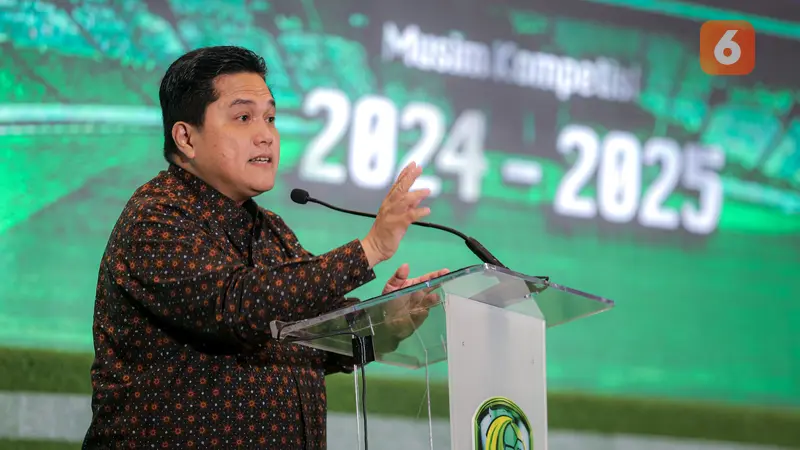 Ketua Umum PSSI Erick Thohir