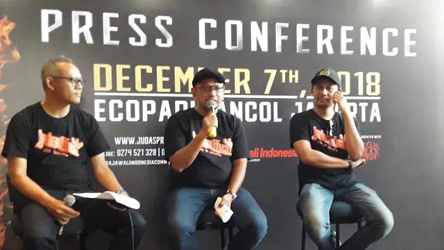 Jumpa pers Judas Priest