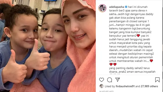Pasha Ungu (Foto: Instagram/@adeliapasha)
