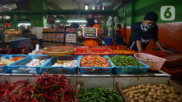 Kampanye Pencegahan Covid-19 di Pasar Jatinegara