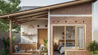 7 Inspirasi Rumah Kampung Low Budget Sederhana 1 Kamar Tapi Estetik