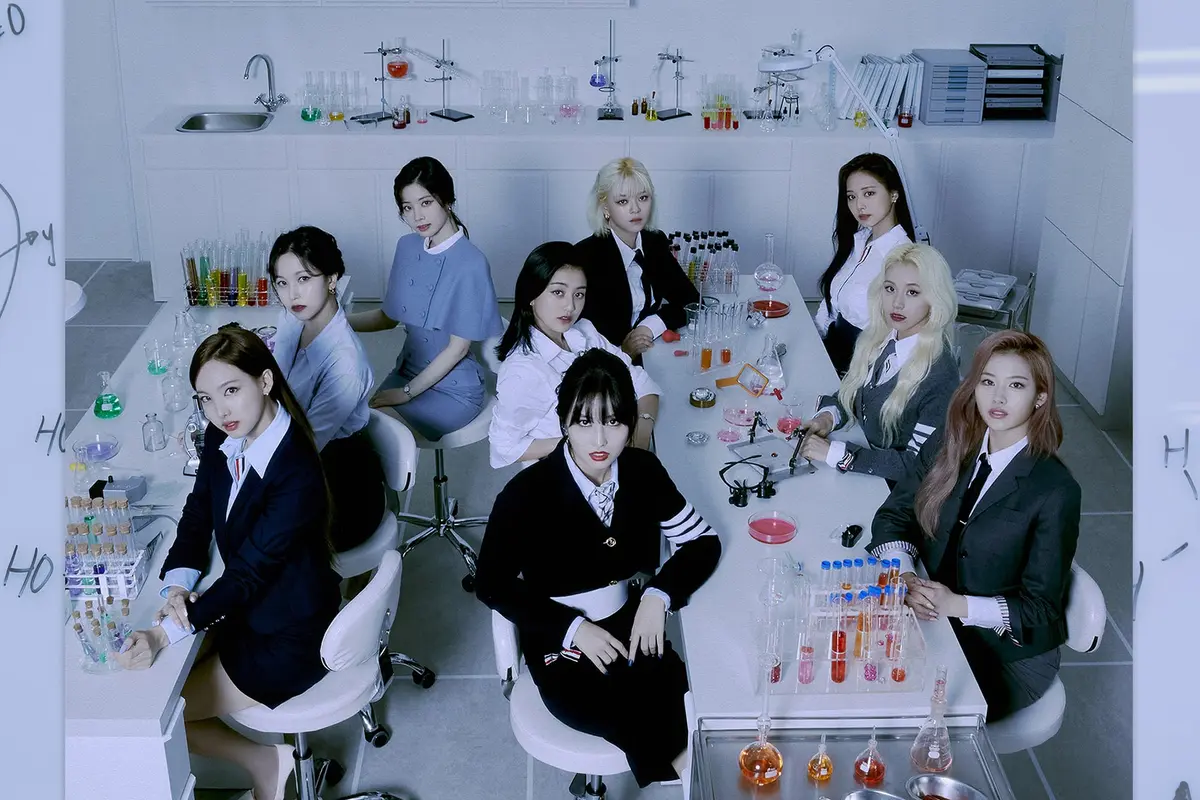 Twice. (JYP via Soompi)