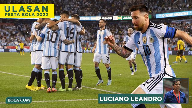 Ulasan Pesta Bola 2022 - Luciano Leandro Timnas Argentina