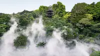 Hotel Chinzanso di Jepang menggunakan awan buatan untuk menghalau cuaca panas. (dok.&nbsp;Hotel Chinzanso)