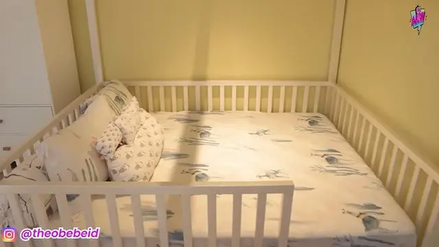 6 Potret Kamar Anak Kedua Irish Bella dan Ammar Zoni, Didominasi Warna Kuning