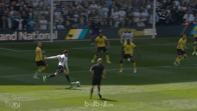 Berita video Dele Alli mencetak gol indah saat Tottenham Hotspur melibas Watford 4-0. This video presented by BallBall.