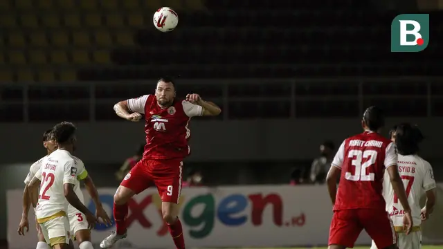 FOTO: Masih Imbang 0-0, Persija Kontra PSM di Babak Pertama - Marko Simic