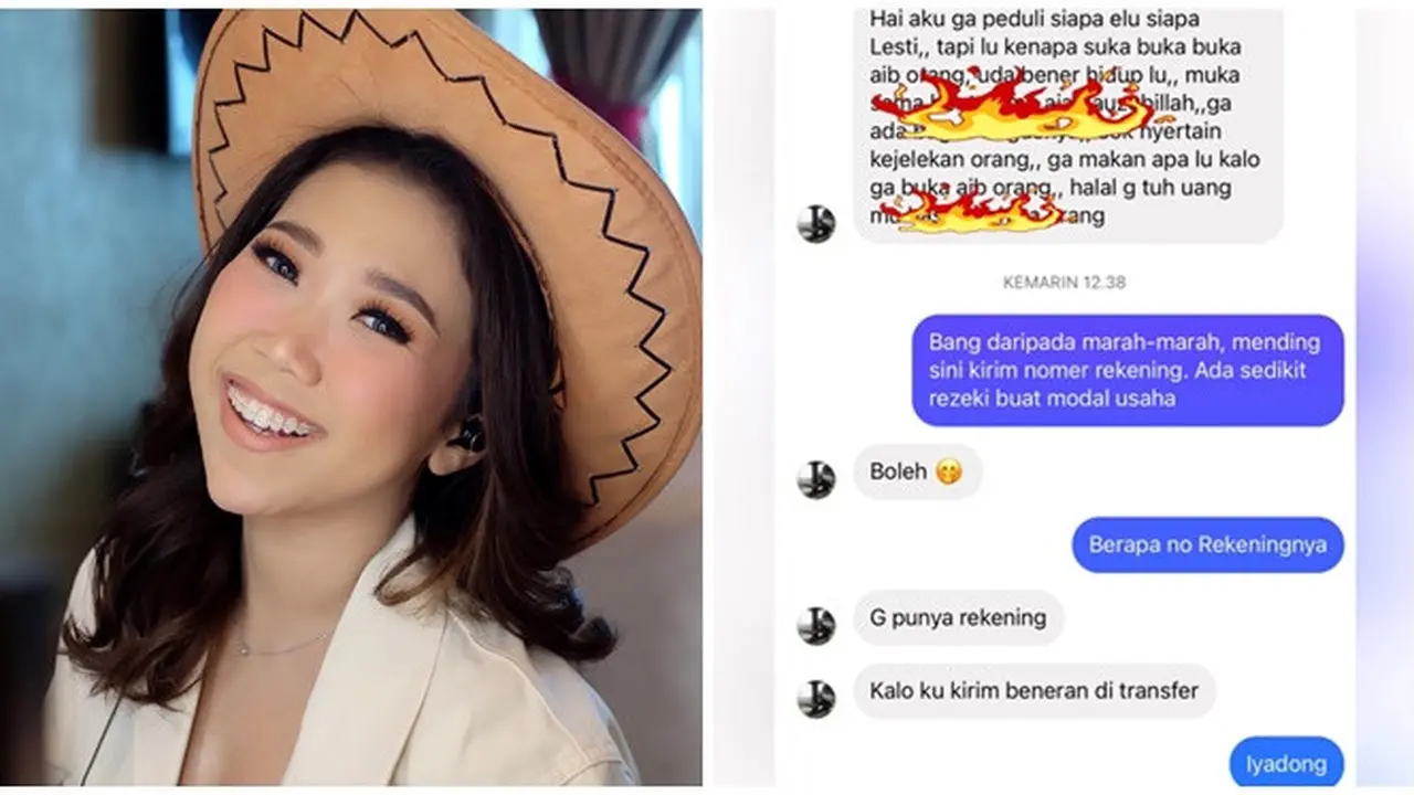 Tak Marah Dihujat, Ini 6 Tangkapan Layar Kiky Saputri Bagi-Bagi Uang ke Fans Leslar