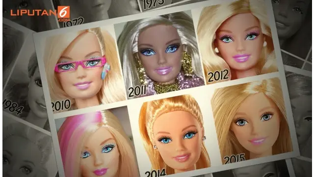 Seiring dengan berkembangnya jaman, Barbie juga mengalami perubahan. Mulai dari makeup, fashion, hingga gaya rambut yang ikut berubah.