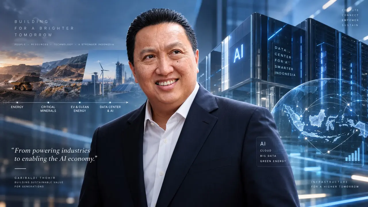 Boy Thohir Terafiliasi Emiten MGLV di Sektor Data Center dan AI, Saham Melambung