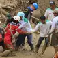 Tim SAR gabungan masih mencari tiga korban hilang dalam peristiwa banjir di Kabupaten Bogor. (Dok. Basarnas)