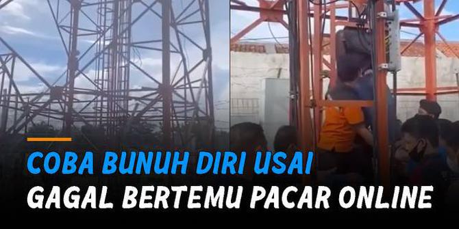 VIDEO: Pria Probolinggo Coba Bunuh Diri Usai Gagal Bertemu Pacar Online