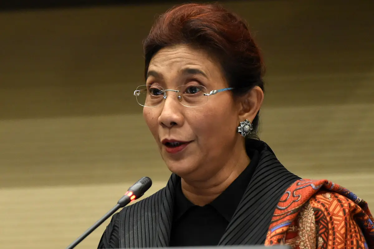 20151116-Menteri Susi Berikan Pidato Soal Kejahatan Lingkungan di Singapura