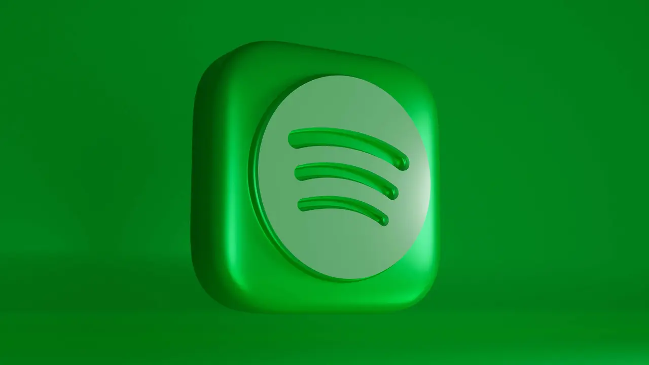 Spotify 3d Render Icon