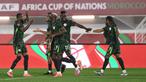 Nigeria berhasil meraih kemenangan besar dalam laga 16 besar Piala Afrika 2025 saat bertemu dengan Mozambik, Senin (05/01/2025) waktu setempat. (AFP/Sebastien Bozon)