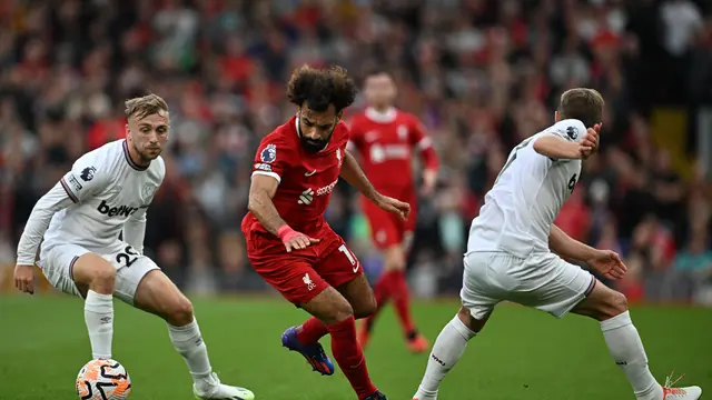 Mohamed Salah, Liverpool vs West Ham