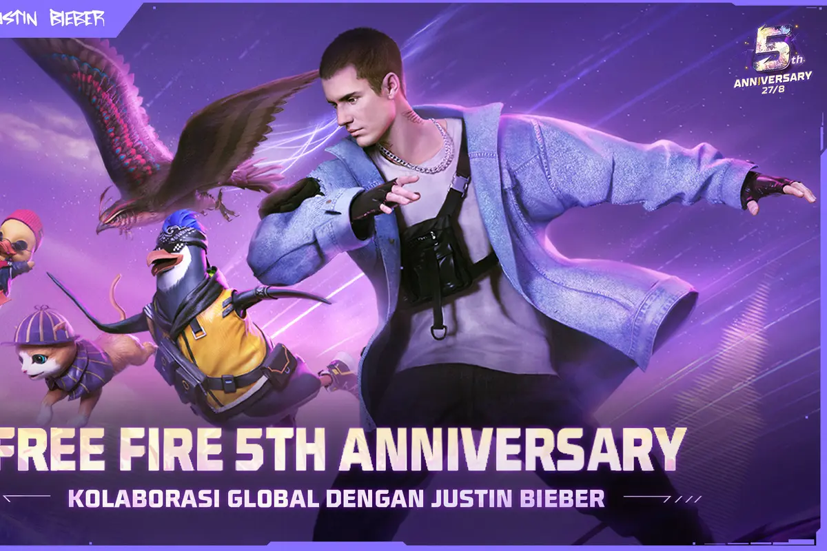 Garena gaet Justin Bieber untuk game Free Fire