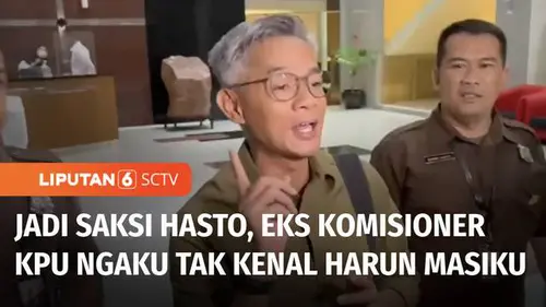 VIDEO: Eks Komisioner KPU Diperiksa KPK Sebagai Saksi Hasto di Kasus Harun Masiku