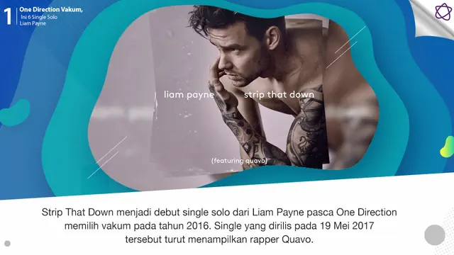 [Bintang] One Direction Vakum, Ini 6 Single Solo Liam Payne