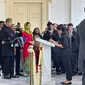 Menteri Luar Negeri RI Retno Marsudi meresmikan Gedung Pancasila Kementerian Luar Negeri usai pemugaran, Jakarta, Senin (19/8/2024). (Liputan6/Benedikta Miranti)