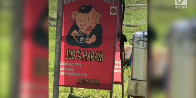 VIDEO: Penjual Bakso Babi Dipuji Warganet, Kenapa?