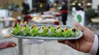 Sushi di Qatar ini diklaim menggunakan bahan-bahan yang halal. Bagaimana rasanya?