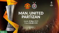 Liga Europa - Manchester United Vs Partizan (Bola.com/Adreanus Titus)