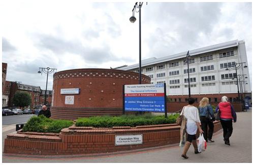 Leeds General Infirmary. | Foto: copyright mirror.co.uk