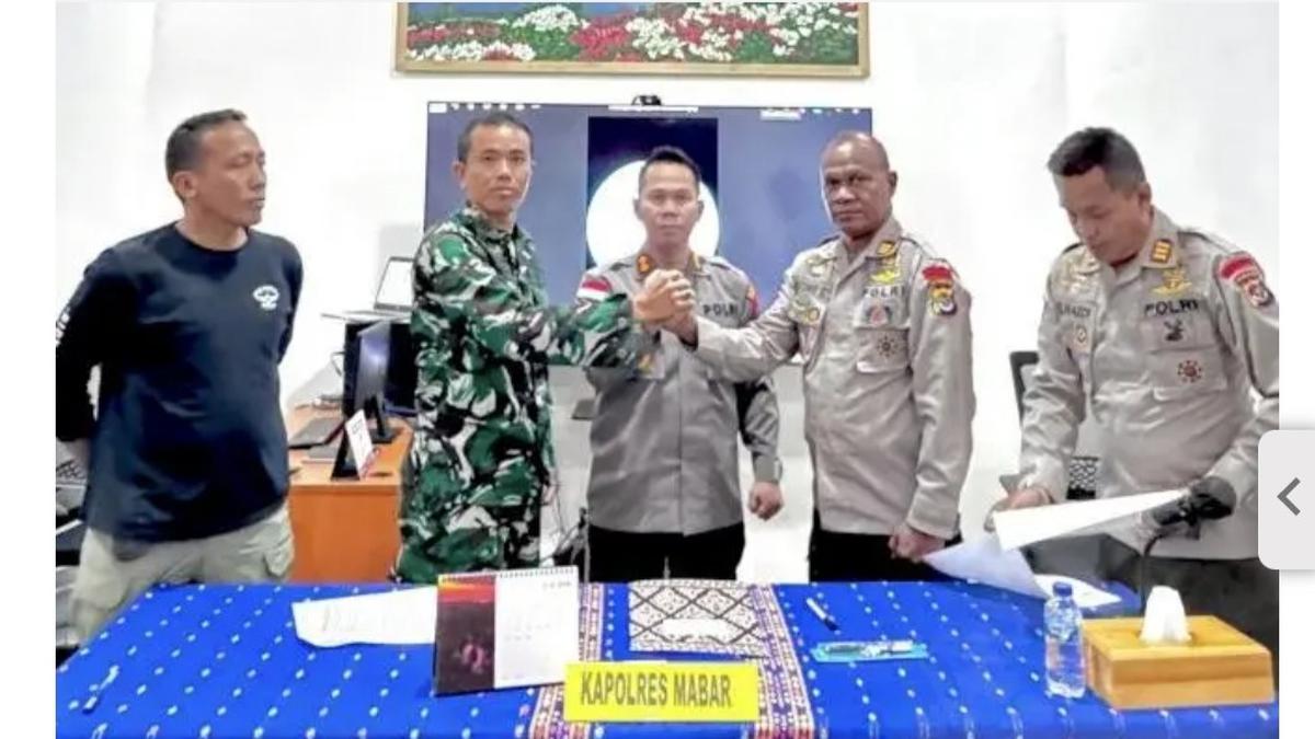 Kasus Brimob Ditikam Anggota TNI Ditutup dengan Kesepakatan Ini