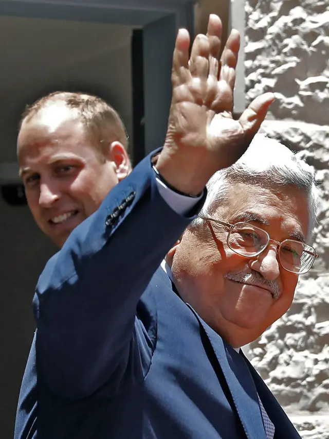 Pangeran William Berkunjung ke Palestina