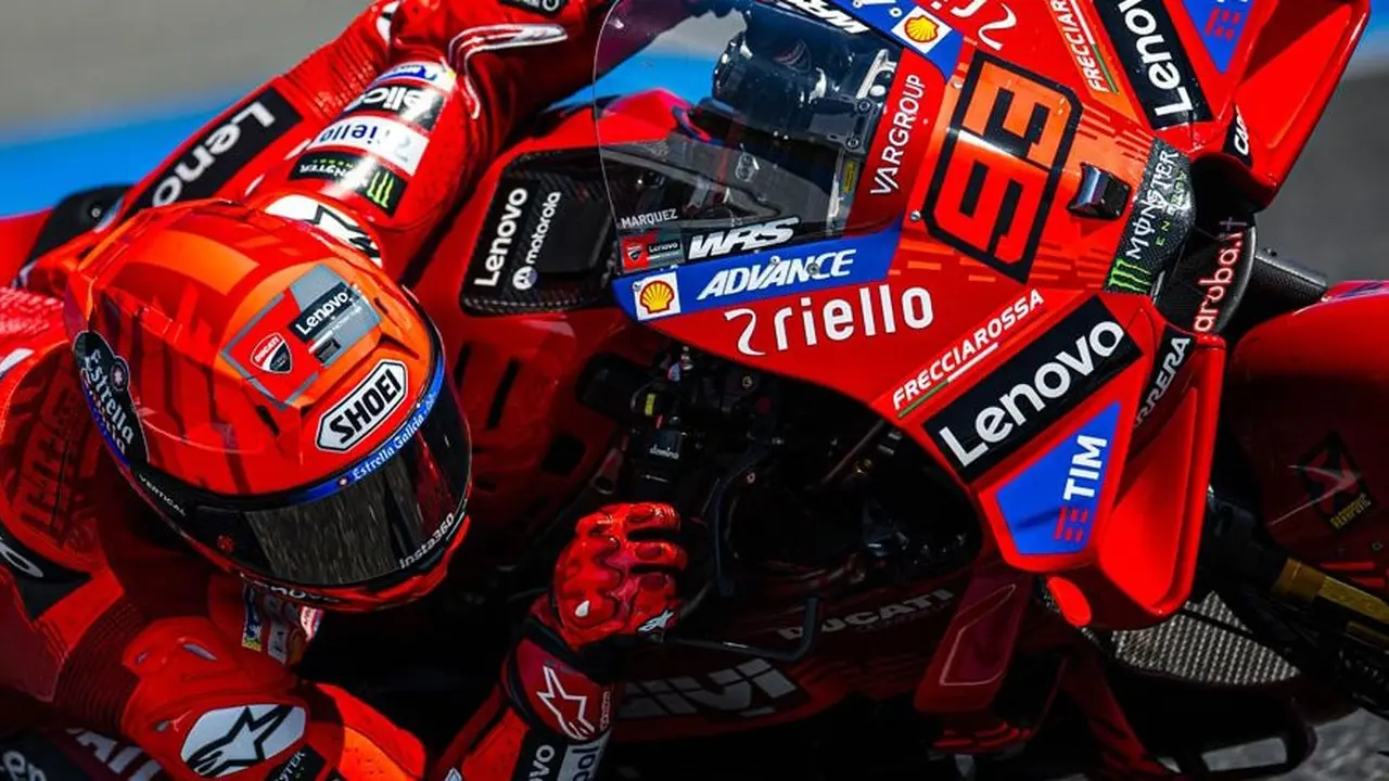 Pembalap Ducati Lenovo Team, Marc Marquez (c) Ducati Corse