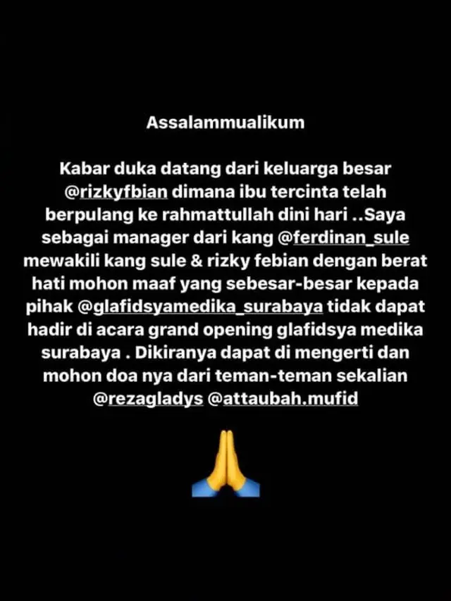 Fakta Meninggalnya Lina Mantan Istri Sule, Dikabarkan Mengalami Serangan Jantung