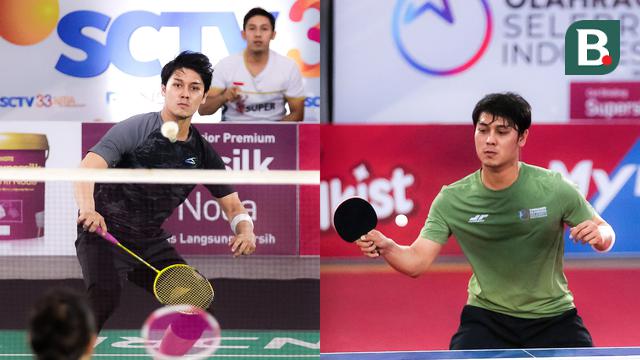 Foto: Sabet Kemenangan di Dua Cabor Secara Beruntun, Begini Tangguhnya Rizky Billar saat Turnamen Olahraga Selebriti Indonesia