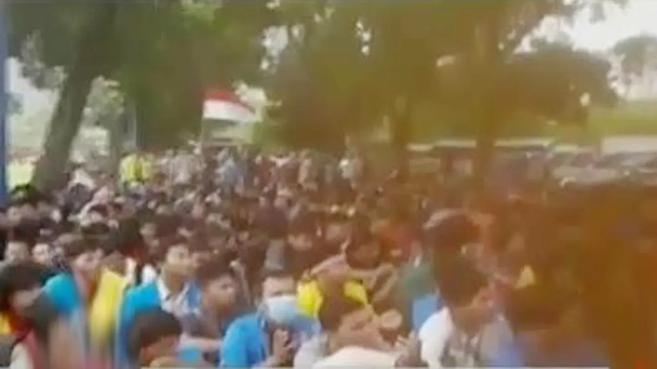  Aksi Unjuk Rasa Mahasiswa 