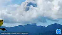 Gunung Dukono Erupsi Lagi, Semburkan Abu Vulkanik 1.500 Meter, Status Waspada