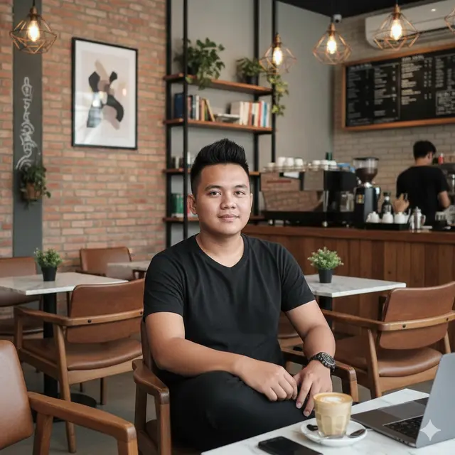 Model Rambut Pendek Pria Wajah Bulat